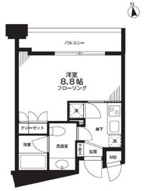 オーキッドレジデンス神楽坂 221 間取り図