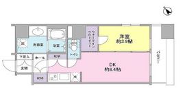 セレーナ文京千石 1001 間取り図