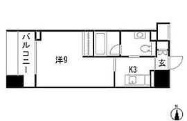 TLRレジデンス両国 1202 間取り図