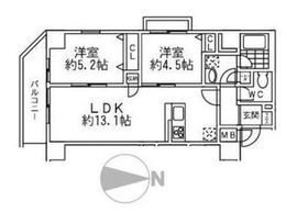 ボヌール和泉 318 間取り図