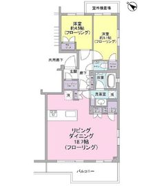 プレシス参宮橋 4階 間取り図