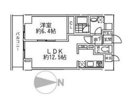 ボヌール和泉 317 間取り図