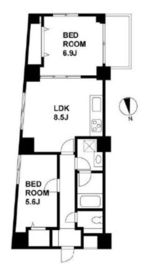 イデアール白金 2階 間取り図