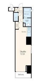 ボルト銀座レジデンス 301 間取り図