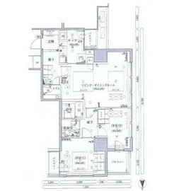グランドメゾン恵比寿の杜 6階 間取り図