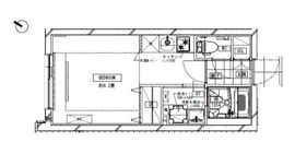 リーガランド目黒 203 間取り図