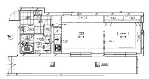 リーガランド目黒 304 間取り図