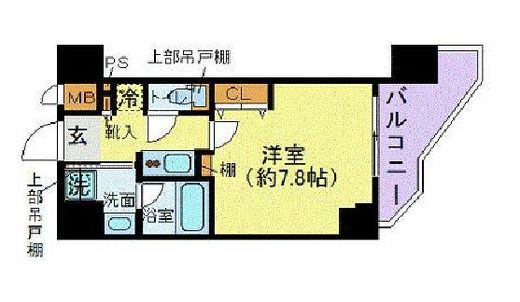 ZOOM九段下 5階 間取り図