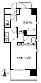 南麻布パークハイツ 301 間取り図