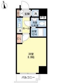 グランヴァン浅草橋駅前 803 間取り図