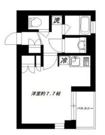 グラシア恵比寿 106 間取り図