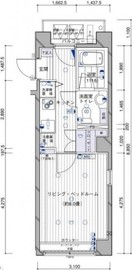 ガイアシティ三番町 403 間取り図