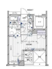 ガイアシティ三番町 602 間取り図