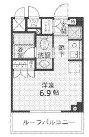 THEパームス両国 707 間取り図
