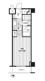 グランハイツ東新宿 515 間取り図