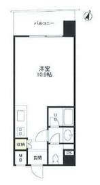 道玄坂スクエア 804 間取り図