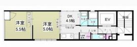 ZA KAGURAZAKA 5F1 間取り図
