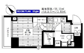 ステージファースト蔵前アジールコート 14階 間取り図