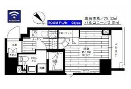 ステージファースト蔵前アジールコート 7階 間取り図