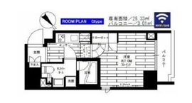 ステージファースト蔵前アジールコート 13階 間取り図