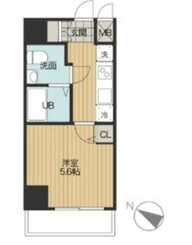 シエロ大塚 402 間取り図