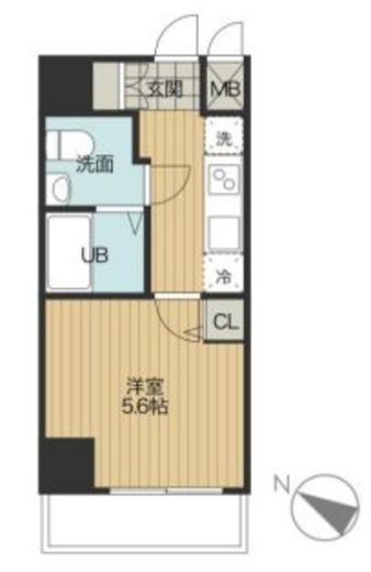 シエロ大塚 902 間取り図