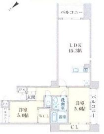 田園調布レジデンス 303 間取り図