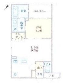 田園調布レジデンス 310 間取り図