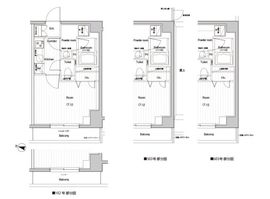 プレミアムキューブ文京江戸川橋#mo 5階 間取り図