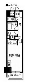 レジディア目白 716 間取り図