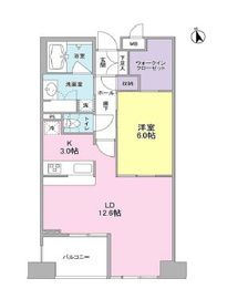 ベラカーサ秋葉原 7階 間取り図