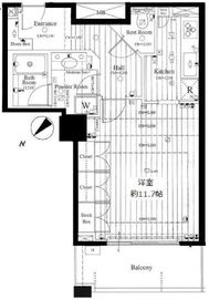 ザ・タワーグランディア 7階 間取り図