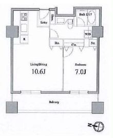 レグノ・セレーノ 15階 間取り図