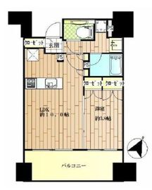 ジオ赤坂丹後町 3階 間取り図