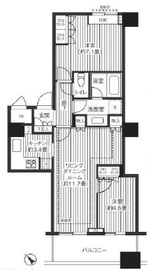 エアライズタワー 5階 間取り図