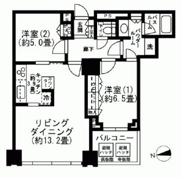 シティタワーズ豊洲ザ・シンボル 11階 間取り図