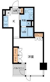 レジデンス白金パークフロント 602 間取り図