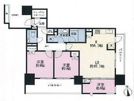 プレミスト麹町 3階 間取り図