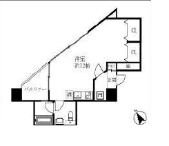 ザ・パームス日本橋リバーサイドタワー 5階 間取り図