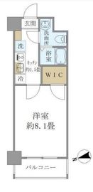 ザ・パールレジデンス芝公園 303 間取り図