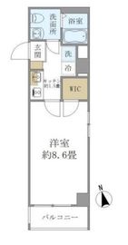 ザ・パールレジデンス芝公園 406 間取り図