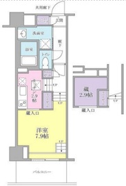 キーヌ・ブラン 216 間取り図