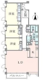 N・Iヒルズ池田山 201 間取り図