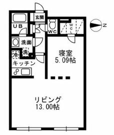 プライムアーバン学芸大学 403 間取り図