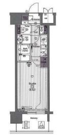 グランド・ガーラ銀座 12階 間取り図