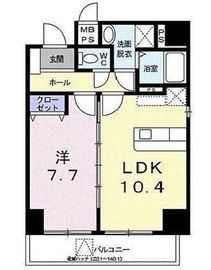 小網町倶楽部 1301 間取り図