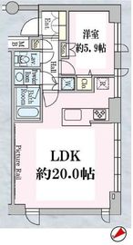 トワ・イグレッグ 301 間取り図