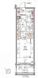 デュアレス千代田三崎町 602 間取り図