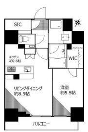 シティハウス四谷三丁目 4階 間取り図