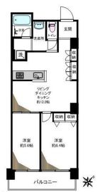 六本木ビュータワー 7階 間取り図